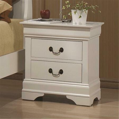 COASTER CO OF AMERICA B-Collections-Nightstand White 204692